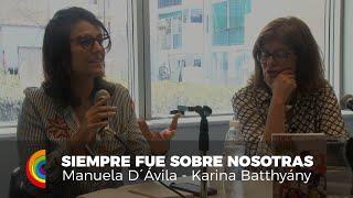 Presentación del libro "Siempre fue sobre nosotras" de Manuela D´Ávila